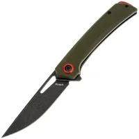 Нож Mr.Blade Finch Boba Fett blackwash сталь AUS-8 рукоять Olive G10