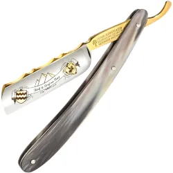 Опасная бритва Boker French Point Graf Adolf III 6/8" Carbon Steel рукоять Horn (140528)