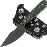 Нож Kizer Harpoon Mini Christmas collection сталь AEB-L рукоять G10
