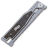 Нож Reate EXO-M Drop point Satin сталь Elmax  рукоять Ti/Marble Carbon Fiber