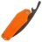 Нож Edc Lion Drop PVD сталь D2 рукоять Orange Micarta