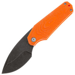 Нож Edc Lion Drop PVD сталь D2 рукоять Orange Micarta