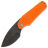 Нож Edc Lion Drop PVD сталь D2 рукоять Orange Micarta