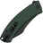 Нож CIVIVI Outlaw Muk blackwash сталь 14C28N рукоять Teal Green G10 (C24079-3)