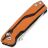 Нож SRM Rubik сталь D2 рукоять Orange/Black G10 (7228-GJ)