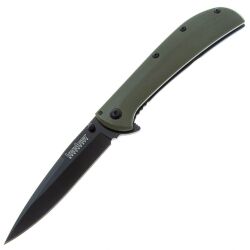 Нож Kershaw/Al Mar AM-4 Black cталь 8Cr13MoV рукоять Green G10/Black Steel (2330GRNBLK)