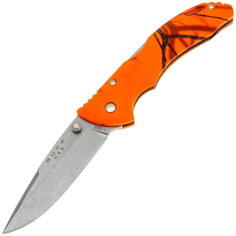 Нож BUCK 285 Bantam BHW сталь 420HC рукоять Mossy Oak Blaze Camo GRN (0285CMS9)