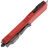 Нож Microtech Ultratech T/E black сталь M390 рукоять Red Aluminium (123-1RD)