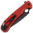 Нож Daggerr Arrow Flipper DLC сталь D2 рукоять Red G10