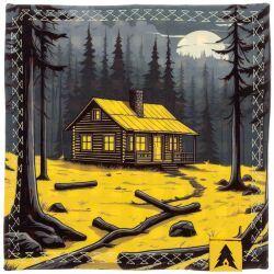 Хэнк (платок) Forest-Home FHH19-09 19*19см