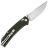 Нож SRM 411L-MG satin сталь 14C28N рукоять Green micarta