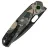 Нож Vosteed Psyop blackwash сталь Elmax рукоять Canvas Rag Burl Blue Micarta