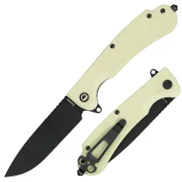 Нож Daggerr Wocket DL blackwash сталь 8Cr14MoV рукоять Glow FRN
