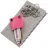 Нож Rike Knife Mini Cicada Special Edition сталь Damasteel рукоять Pink Ti
