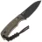 Нож Kizer Field Mouse black сталь CPM-3V рукоять Camo Gold FatCarbon