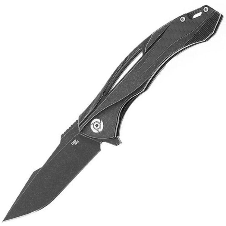 Нож CH 3519 сталь S35VN рукоять Black Titanium/CF