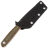 Нож Real Steel Dex satin сталь K110 рукоять Natural/Green Micarta (3501NG)