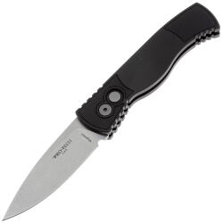 Нож Pro-Tech Tactical Response 2 stonewash сталь MagnaCut рукоять Black Aluminium (T201)