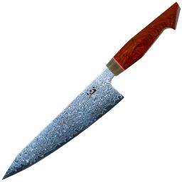 Нож кухонный Xin Cutlery Chef сталь VG-10/Damascus рукоять Horn/Rosewood/G10 (XC116)