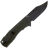 Нож Petrified Fish Victor Blackwash сталь K110 рукоять Green Micarta