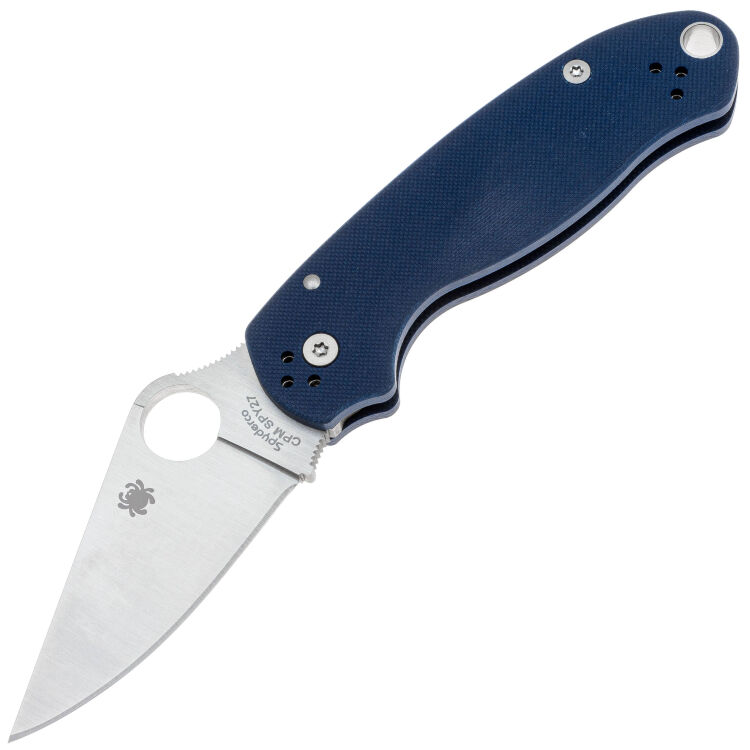 Нож Spyderco Para 3 сталь CPM-SPY27 рукоять Cobalt Blue G-10 (C223GPCBL)