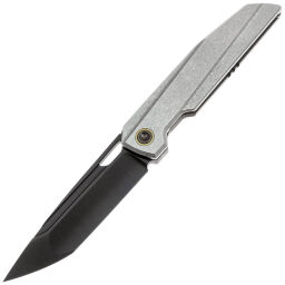 Нож TuoTown Doroda PVD сталь M390 рукоять Grey Crystal Titanium