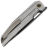 Нож TuoTown Doroda PVD сталь M390 рукоять Grey Crystal Titanium
