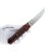 Нож Kizlyar Supreme Whisper сталь D2 Stonewash рукоять Red/Black G10