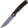 Нож Sencut Scitus stonewash сталь D2 рукоять Black G10 (S21042-1)