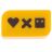 Бусина темлячная Stabwoodstone Любовь, смерть и роботы Yellow