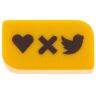 Бусина темлячная Stabwoodstone Любовь, смерть и роботы Yellow