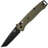 Нож Benchmade Bailout сталь S30V рукоять Ranger Green Grivory (537BK-06)