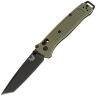 Нож Benchmade Bailout сталь S30V рукоять Ranger Green Grivory (537BK-06)
