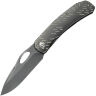 Нож WE Knife Inmate polished gray сталь CPM-20CV рукоять Gray Titanium/Raindrops (WE23096B-4)