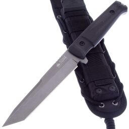 Нож Kizlyar Supreme Aggressor сталь AUS-8 Tacwash рукоять Black G10
