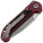 Нож Microtech LUDT Gen III S/E apocalyptic сталь M390MK рукоять Merlot Aluminium (1135-10APMR)