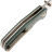 Нож North Mountain Blade Jellyfish 4th Gen. сталь M390 рукоять Green Carbon Fiber