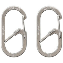 Карабин Nite Ize G-Biner #1 Dual Chamber Carabiner Stainless 2 pack (GS1-11-2R6)