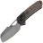 Нож Kansept Main Nahual сталь Damascus рукоять Blackwash Ti/Copper Carbon Fiber