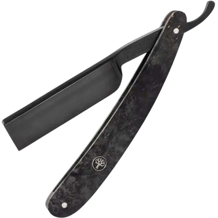 Опасная бритва Boker Square Point 6/8" Carbon Steel рукоять Amboina (140919)