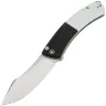 Нож CIVIVI Outlaw Muk satin сталь 14C28N рукоять Black/White G10 (C24079-4)