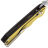 Нож SRM Rubik сталь D2 рукоять Yellow/Black G10 (7228)