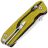 Нож SRM Rubik сталь D2 рукоять Yellow/Black G10 (7228)