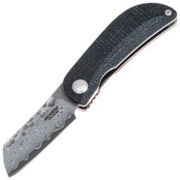 Нож Mcusta Petit сталь VG-10/Damascus рукоять Black/Orange Micarta (MC-0211D)