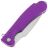 Нож Daggerr Fielder DL stonewash сталь 8Cr14MoV рукоять Purple FRN