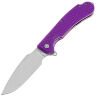 Нож Daggerr Fielder DL stonewash сталь 8Cr14MoV рукоять Purple FRN