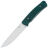 Нож Owl Knife Barn-S сталь JM390 рукоять микарта Джинс изумруд