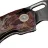 Нож Vosteed Psyop satin сталь Elmax рукоять Canvas Rag Burl Red Micarta