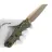 Нож Microtech Marfione Select MSI Mini Serrated сталь M390MK рукоять Antique Green Fluted Titanium