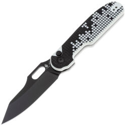 Нож Kizer Cormorant black сталь Nitro-V рукоять Tetris G10